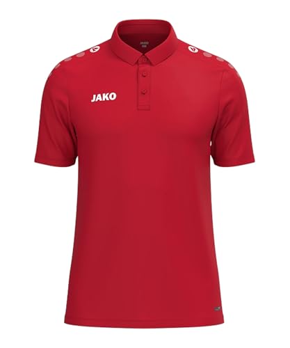 Polo rouge unisexe JAKO One taille L anti-transpiration confortable