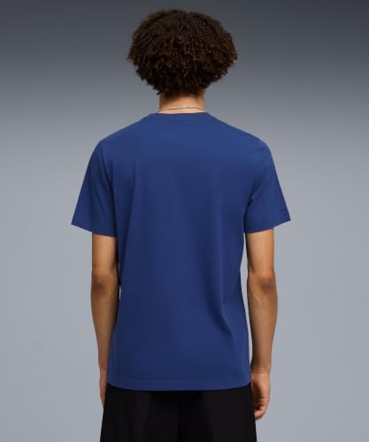 PUMA T-Shirt à Petit Logo N° 1 Essentials Homme S, Blue Jewel