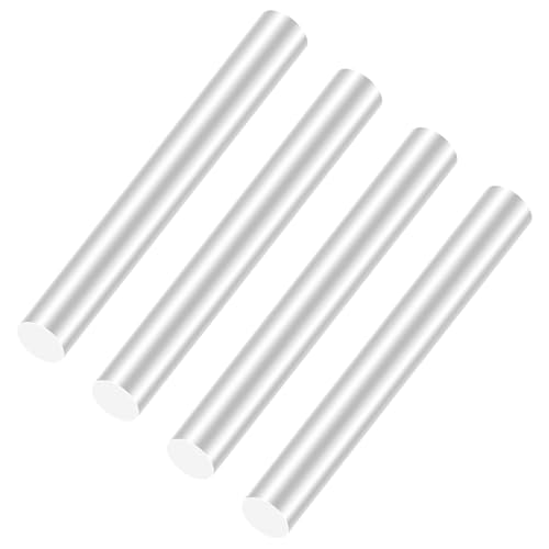 Tige ronde en aluminium 8mm pour modélisme RC et bricolage de précision | Lot de 4