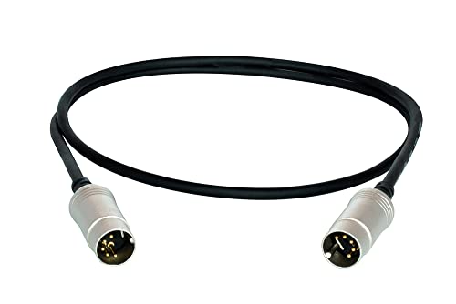 Digiflex HMIDI-10 10 Foot MIDI Cable with 5 Pin Male DIN Connectors