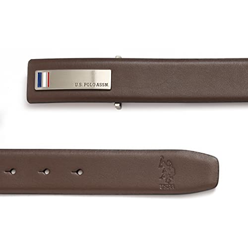 Image of U.S. POLO ASSN. Pisa Leather Belt for Men