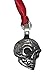 Pewter Skull Tribal Maori Christmas Ornament and Holiday Decoration
