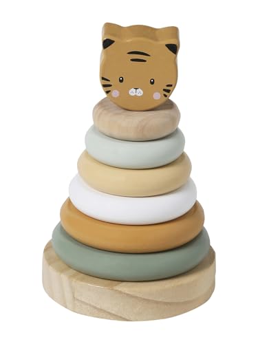 VERTBAUDET Tour à empiler Tanzanie en Bois FSC® Marron TU