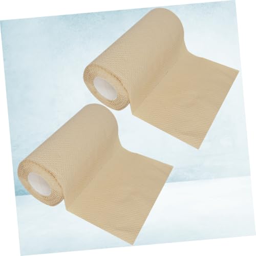Papel absorbente de cocina biodegradable de pulpa de bambú Hemobllo 2 rollos 5