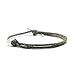 Produktbild Nato Cuff - Paracord Armband 2mm und Silber 925 - Verstellbares Damen- oder Herrenschmuckstück entworfen und zusammengesetzt in Frankreich (Kaki)
