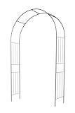 BRICOMED Dekorativer Gartenbogen für Kletterpflanzen