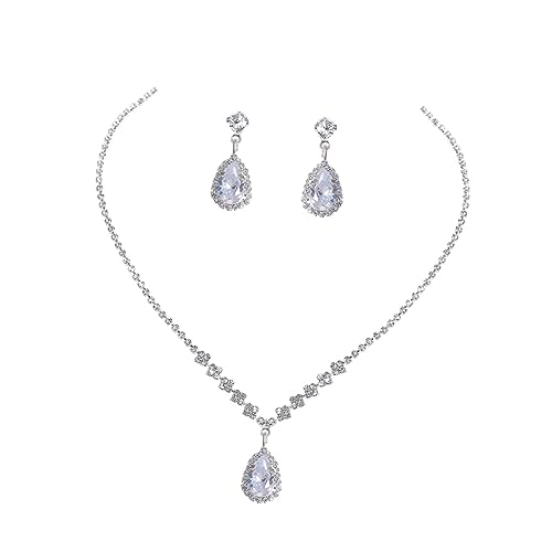 Ensemble de bijoux pour le cou avec pendentif assorti à offrir pour elle