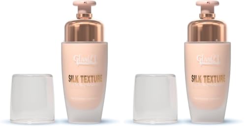 Image of Glam21 Silk Foundation-Lightweight Hydrating Oil-free Formula for Long-lasting Makeup | Balance Skin pH Level | SPF35 UV Protection | Suitable for All Skin Type| 50gm,Porcelain (Pack of 2)