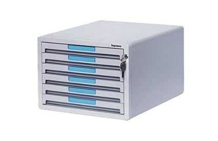 NIYO KAPAMAX Plano-2 Filing Cabinet 6 Layers with Key Lock