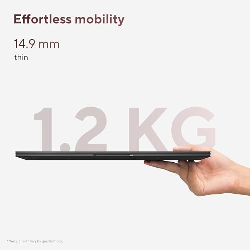 Image of ASUS Zenbook 14 (2026),Smartchoice,AMD Ryzen AI 5 430,AMD Radeon iGPU,16GB RAM,1TB SSD,Touchscreen,FHD+ OLED,14 inch(35.5 cm),Win 11,M365 Basic(1Y),Office 2024,Black,1.28 kg, UM3406GA-QL119WS,Co-pilot+ PC