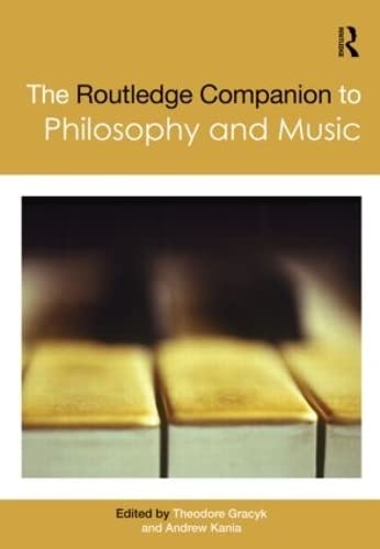 Philosophy and Music Routledge livre esthétique musicale