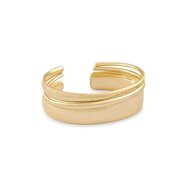 Kendra-Scott-Tiana-Cuff-Bracelet-Set-of-3 Kendra Scott Tiana Cuff Bracelet Set Of 3 in Gold Gold Metal