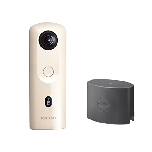RICOH THETA SC2 BEIGE ベージュ 360度カメラ + レンズキャップ TL-1 セット