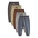 NEXT Jungen Jogginghose im 5er-Pack Khaki/Grau/Blau 98-104