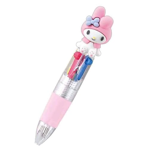 カミオジャパン マイメロディ マスコットミニボールペン0.5mm 046213 インク色:赤・青・黒・緑 4色