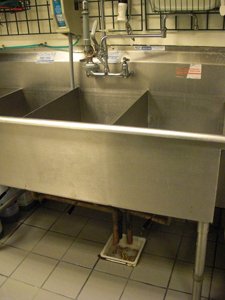 8 1/2" Floor Sink Basket #TOP3