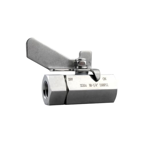 Robinet à bille haute pression inox 1500psi : finis les problèmes de pression d'eau