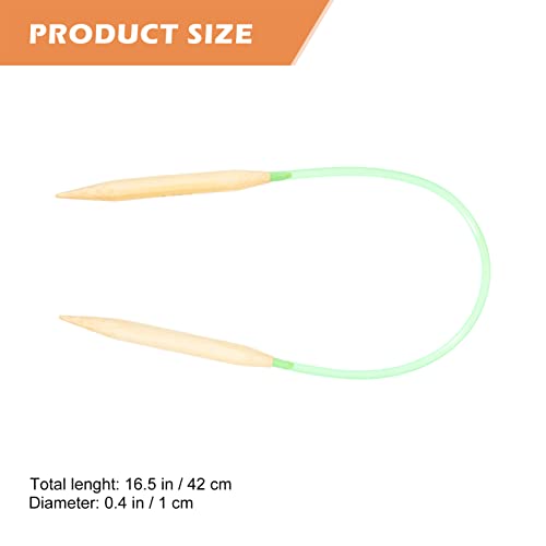 VICASKY 1 Conjunto Agulha De Suéter Ferramenta De Tricô Fio De Crochê Agulhas De Tricô De Madeira Te