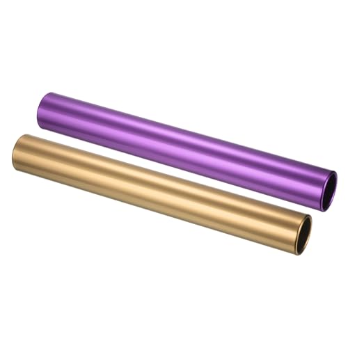 Tube en aluminium de relais et bâton d'athlétisme pour entraînement de sport
