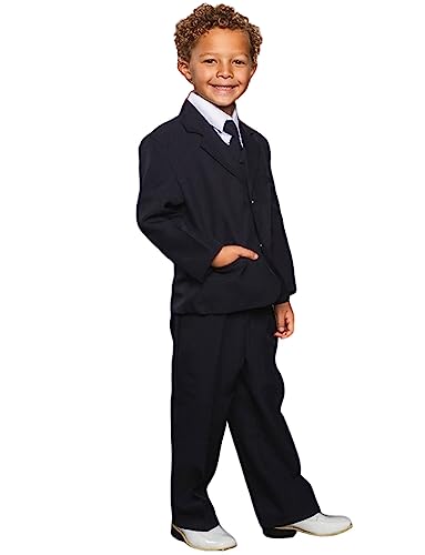 Costume trois pièces garçon confortable et facile à ajuster