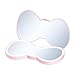 Impressions Vanity Hello Kitty Bow LED Compact Mirror, Double Sided Cute Travel Makeup Mirror, Soft Touch Button with Slide Down Auto Shut Off (Large)