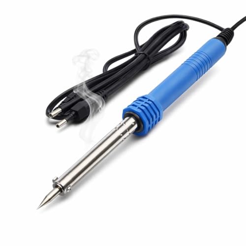 Image of Electric Soldering Iron 60W- 220V | Electric Welding Solder, Fast Heating Repair Tool with Hot Melt Feature | Ideal for Electronics, PCB, DIY Projects & Home Repairs