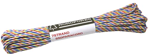 ROROFORES 7STRAND 550PARACORD �p���R�[�h 7�c 4mm 30m ���C���{�[