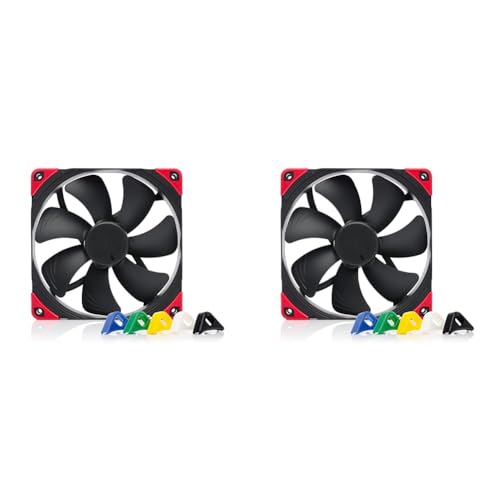 Image of NOCTUA NF-A14 PWM Chromax.Black.Swap 140mm 4-pin 1500RPM Case Fan /Cooler (Pack of 2)