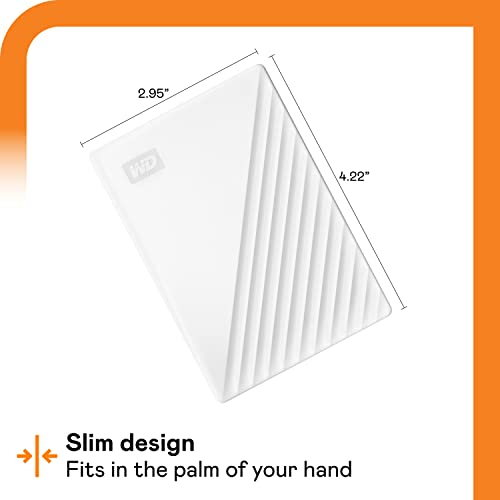 Western Digital WD 2TB My Passport Portable Hard Disk Drive, USB 3.0 with Automatic Backup, 256 Bit AES Hardware Encryption,Password... - Image 2