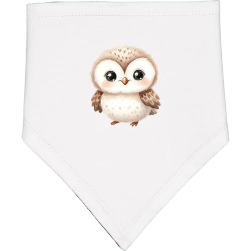 inktastic Baby Owl Baby Bandana Bib