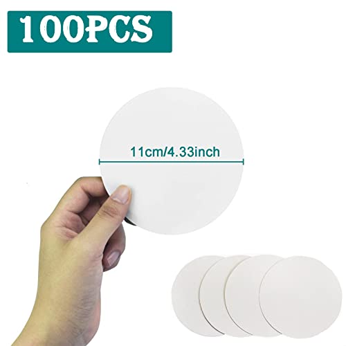 Carta da Filtro da Laboratorio 100pcs Carta da