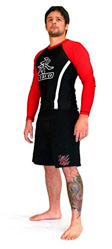 Rashguard Speed Manga Longa Keiko Sports Unissex M Vermelho