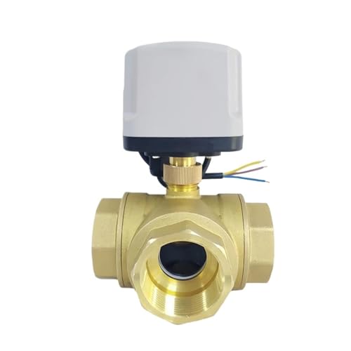 Vanne électrique 3 voies 3/4 laiton 12V étanche haute précision - 2