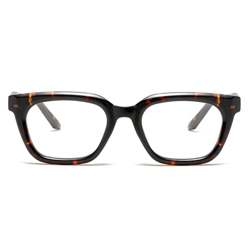 Image of Cyxus Blue Light Blocking Glasses Women Men TR90 Square Chunky Frame Computer Gaming Party 8237