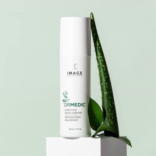 IMAGE Skincare, Ormedic pH Balancing Facial Cleanser, Mild Foaming and Hydrating Face Wash with Aloe Vera, 6 fl oz