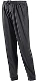 PHINOMEN Bequeme Schwarze Jogginghose Größe M - Unisex Classic Model mit Seitentaschen und Bündchen - Freizeithose für jeden Tag auch für Herren