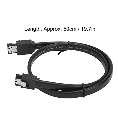 Cable SATA ESATA macho a macho 50 cm miniatura 4