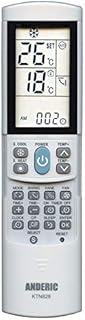 Anderic KTN828 Universal Mini-Split Air Conditioner Remote Control - Works Most Major Brands: Lennox, Samsung, Kenmore, Toshiba, Sanyo, Haier, Mitsubishi, Frigidaire, Hitachi, LG, Panasonic, Sharp