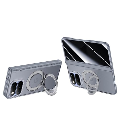 �`�����h�~For Google Pixel 11 Pro Fold �p �P�[�X MagSafe�Ή� 360�x��]���X�^���h �K���X�t�B�����t�� �ϏՌ� | �����O�t�� �}�O�l�b�g���� �O�[�O�� �s�N�Z��11�v�� Fold �t���b�v�P�[�X �����O�z���_�[ ��