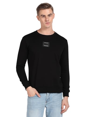 Image of Arrow Men's Cotton Round Neck Sweatshirt