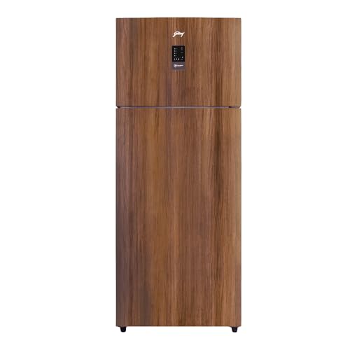 Image of Godrej 472 L 2 Star With AI Tech, 6-In-1 Convertible Freezer, 95%+ Food Surface Disinfection Inverter Frost Free Double Door Regalis Refrigerator (RF EON 474B RCI RS WD, Rose Wood)