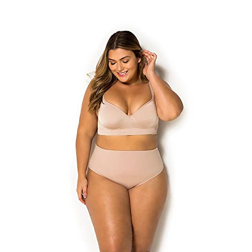 Calcinha Básica Modeladora, Trifil, Feminino, Macadâmia, G