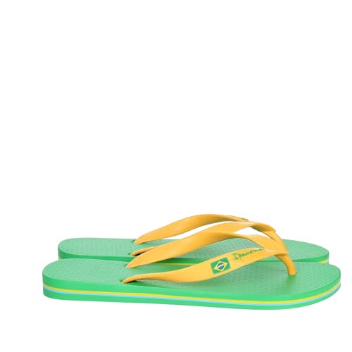 Chanclas de dedo Ipanema Class Brasil II Uomo en combinación verde y amarillo 4