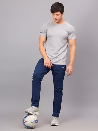 Image of SHIV NARESH Men's Regular Fit Mid Rise Track Pant