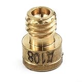 【Hochwertiges Material und zuverlässige Leistung】Hergestellt mit hochwertigen Materialien, bieten diese Vergaserdüsen Haltbarkeit und Langlebigkeit. Sie wurden entwickelt, um zuverlässige Leistung zu bieten und eine konsistente Kraftstoffzufuhr aufrechtzuerhalten, sodass Sie die Gewissheit haben, dass Ihr Motor optimal funktioniert.