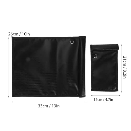 Bolsa Faraday para teléfonos con bloqueo de señal y funda protectora resistente 6