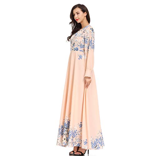 Butterflydog Vestidos muçulmanos femininos soltos cor sólida roupão roupas Abaya islâmica caftan ára