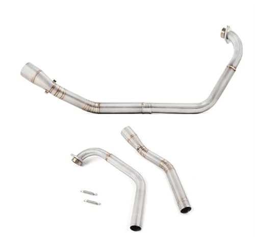 Acero inoxidable extraíble Sistema De Escape Completo Para Motocicleta, Tubo De Escape Modificado Para Y&amaha YZF-R15 R125 MT125 MT-15 2008-2017, Silenciador De Tubo De Escape(V1 V2 2008-2017)