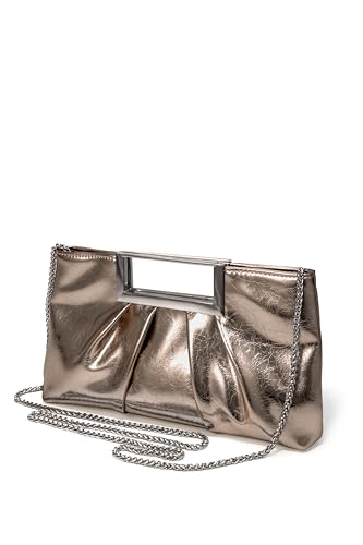 Image of CARIEDO Evening Clutch Bag Bright Color PU Leather Formal Handbag Suitable for Wedding Prom Black Tie Events