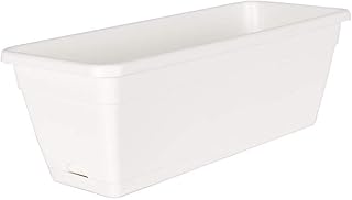 Artevasi Fioriera Riserva d'Acqua Venezia, 50 cm, Bianco